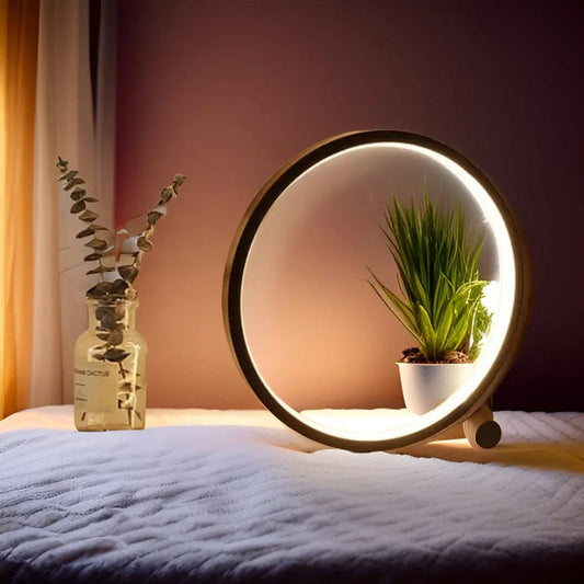LumiStyle - Dimbare Ronde LED Tafel lamp met Touchbediening
