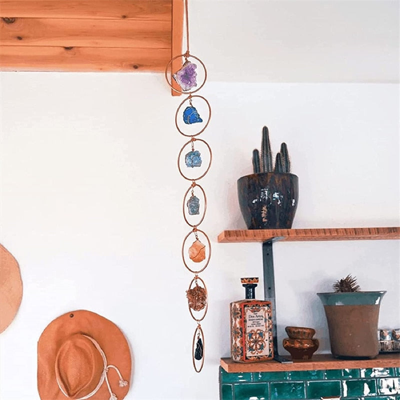 GemDeco™ Kristallen Edelsteen Muurhanger