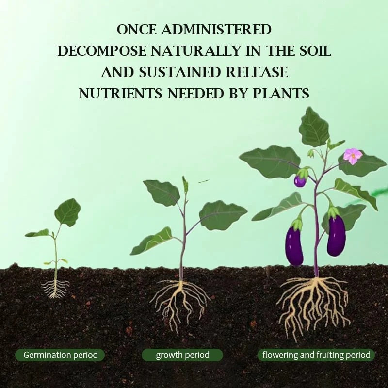 SoilBoost™️ Breng planten op een milieuvriendelijke manier weer tot leven!