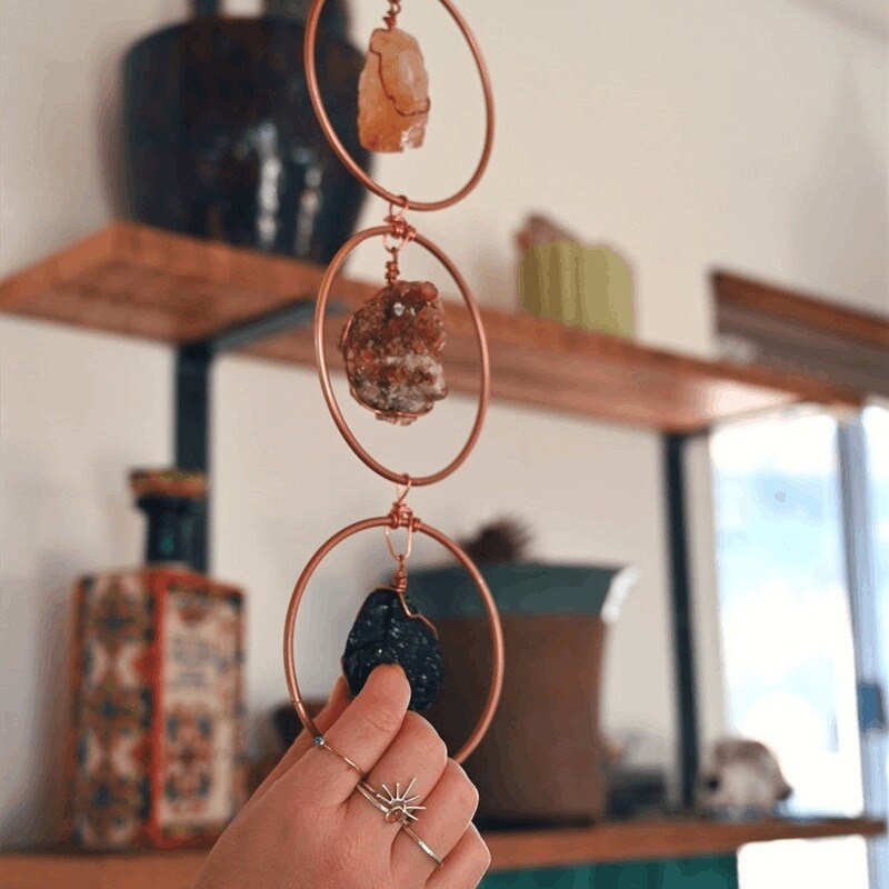 GemDeco™ Kristallen Edelsteen Muurhanger