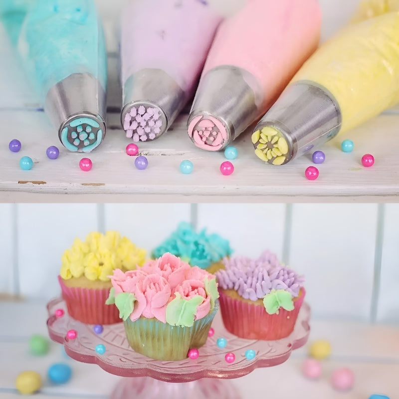 Creatief Spuitmondjesset: Makkelijk Taarten Decoreren