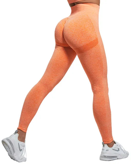 Dames Gym Workout Tights - Hoge Taille Fitness Leggings voor Oefeningen en Push-Ups