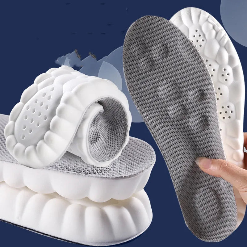 Ervaar Ongeëvenaard Comfort en Ondersteuning met Onze Schokabsorberende Geheugenschuim Inlegzolen!