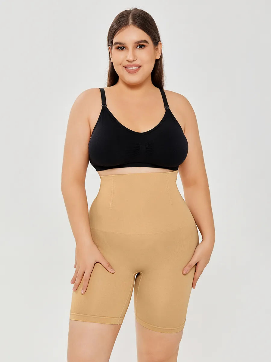 Hooggetailleerde Body Shaper Shorts Butt-Lifting Naadloze Shapewear Korset