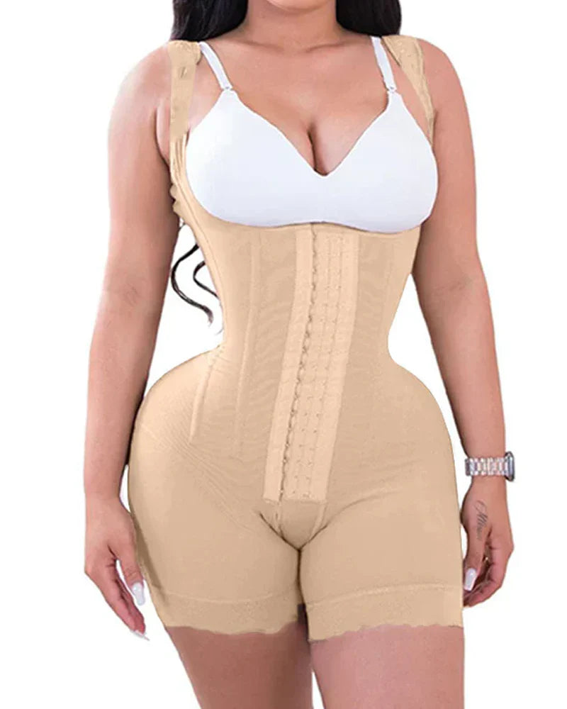 Large Size Bodysuit voor Dames – Vormgevende One-Piece met Taille, Heup- en Buikcorrectie