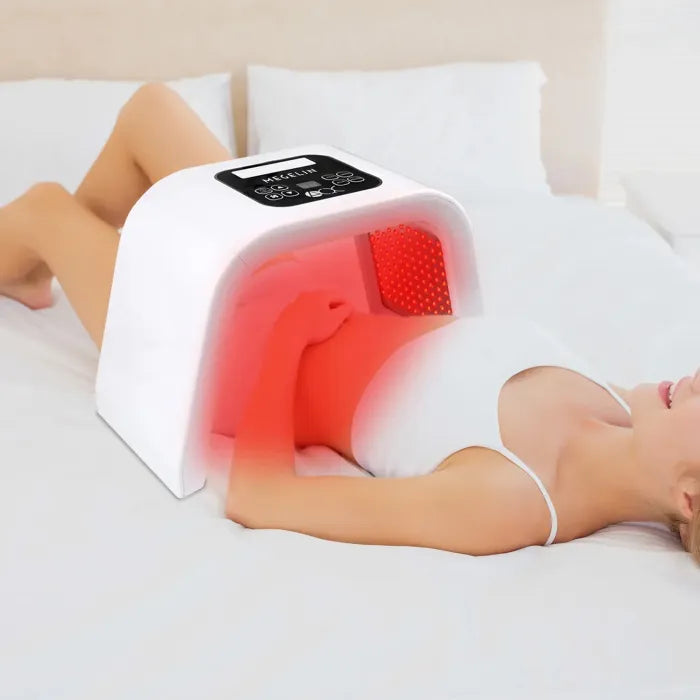 Revitaliseer je huid met onze 7 kleurige LED lichttherapie masker Ervaar spa kwaliteit huidverzorging in het comfort van je eigen huis!