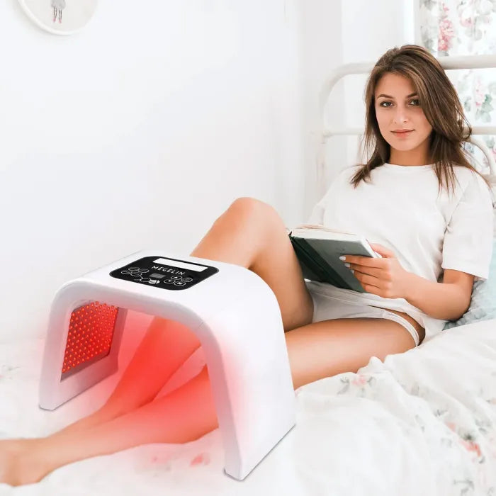 Revitaliseer je huid met onze 7 kleurige LED lichttherapie masker Ervaar spa kwaliteit huidverzorging in het comfort van je eigen huis!